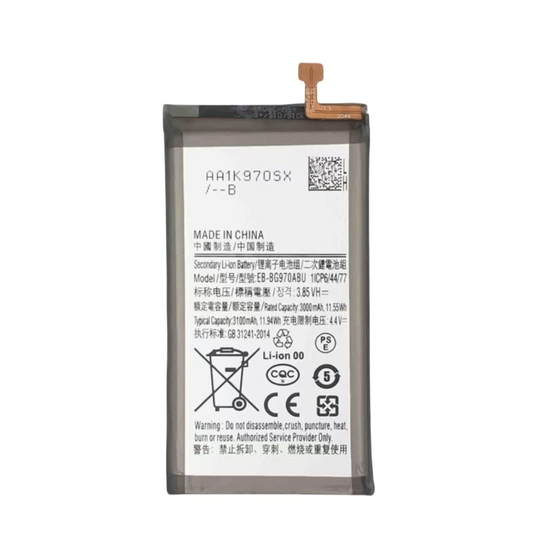เหมาะสําหรับ Galaxy S10E SM-G970/g970f/G970U EB-BG970ABU แบตเตอรี่