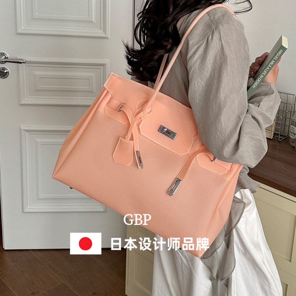 Japan Japan Japan フッョ Defores Summer Jelly Female Bag Beach Bag Large Capacity One-Shoulder Underarm