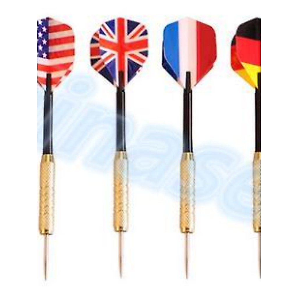 18g Professional Copper-Plated Anti-Drop Competition National Flag Dart Needle Hard Metal Dart Needl