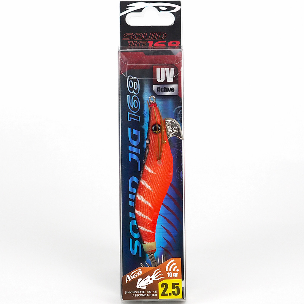 โยตกหมึก Asari 168 Super Glow Squid Jig เรืองแสง UV / รูปที่ 3