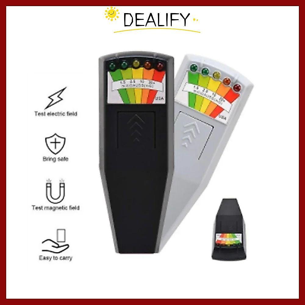 จัดส่งจากประเทศไทยDEALIFY EMF Meter, Professional High Sensitivity Magnetic Field Detector, Portable