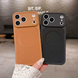 เคสโทรศัพท์ ไอโฟน 17 16 15 14 13 12 11 มือโปร สูงสุด เคสป้องกัน 14 โปรแม็กซ์ การกระจายความร้อนระบายอากาศกรณีโทรศัพท์ซิลิโคนอ่อนนุ่ม, เหมาะสําหรับ ไอพี 11 12 13 14 15 16 17 มือโปร สูงสุด