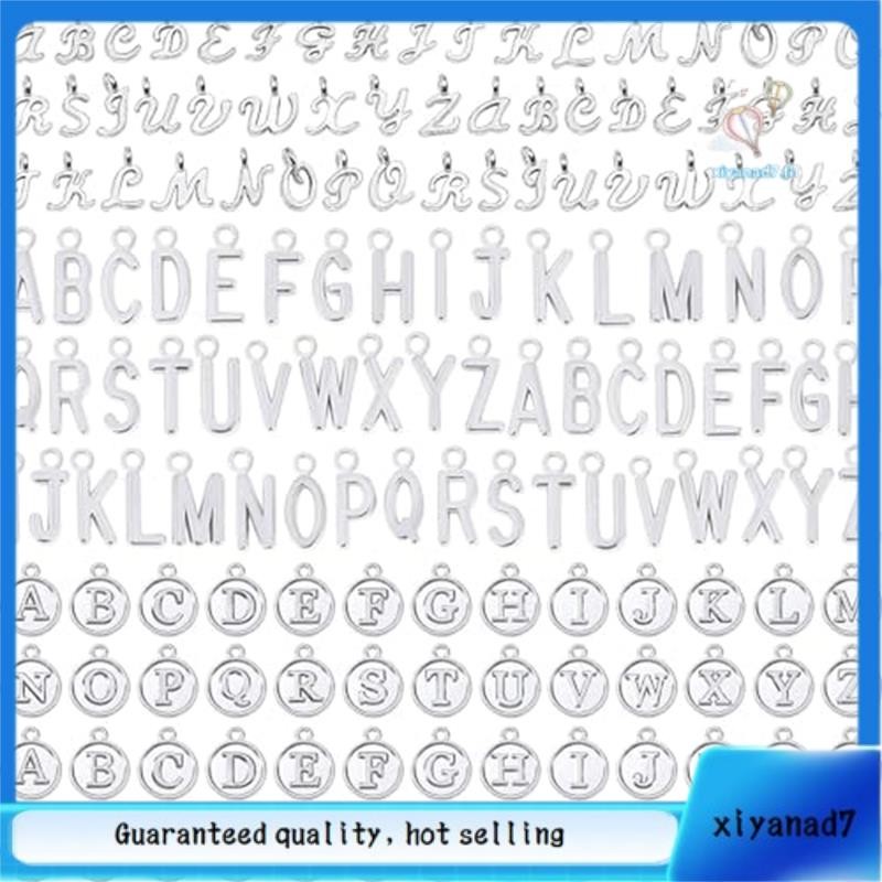 เสน่ห์จดหมาย สัญลักษณ์ตัวอักษร AB และ AZ เพชลมินีสำหรับทำสร้อยข้อมือและสร้อยคอมากกว่า 150 ชิ้น