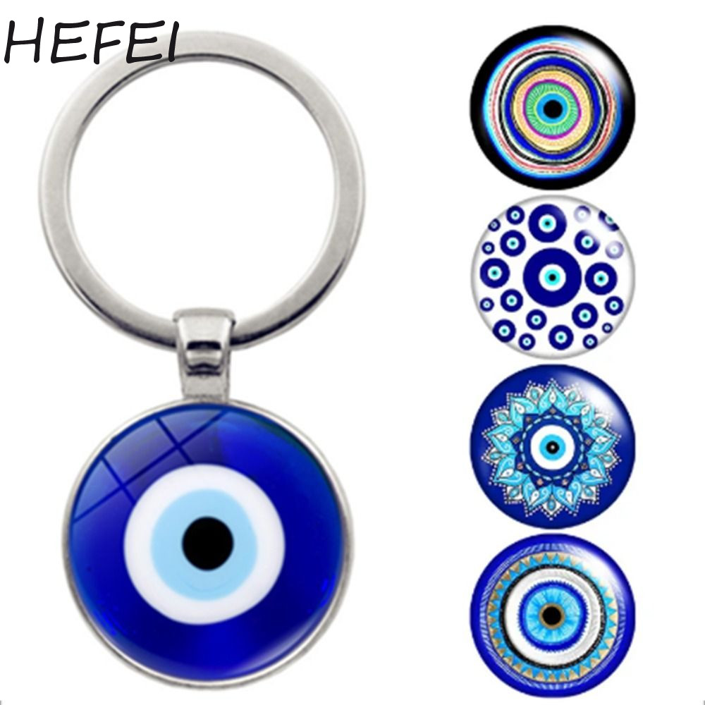 SATURYMODE Blue Evil Eye จี้, ตุรกี Blue Evil Eye พวงกุญแจ, Evil Eye ลูกปัดพวงกุญแจ Lucky อินเทรนด์แ