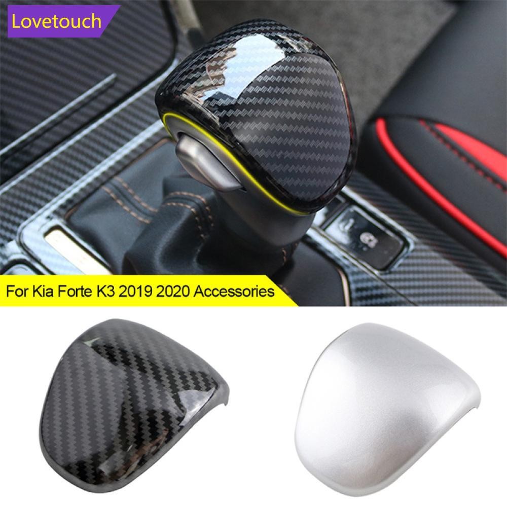 LOVETOUCH ภายในรถ Shift Knob ป้องกันสําหรับ Kia Forte K3 2019 2020 อุปกรณ์เสริม J4Z2