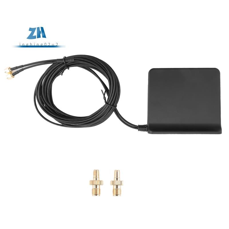 สัญญาณ Boost 5G 4G LTE 3G GSM Mimo Aerial High Gain 12Dbi 600-6000Mhz ภายนอก Omni WiFi Antenna (สีดํ