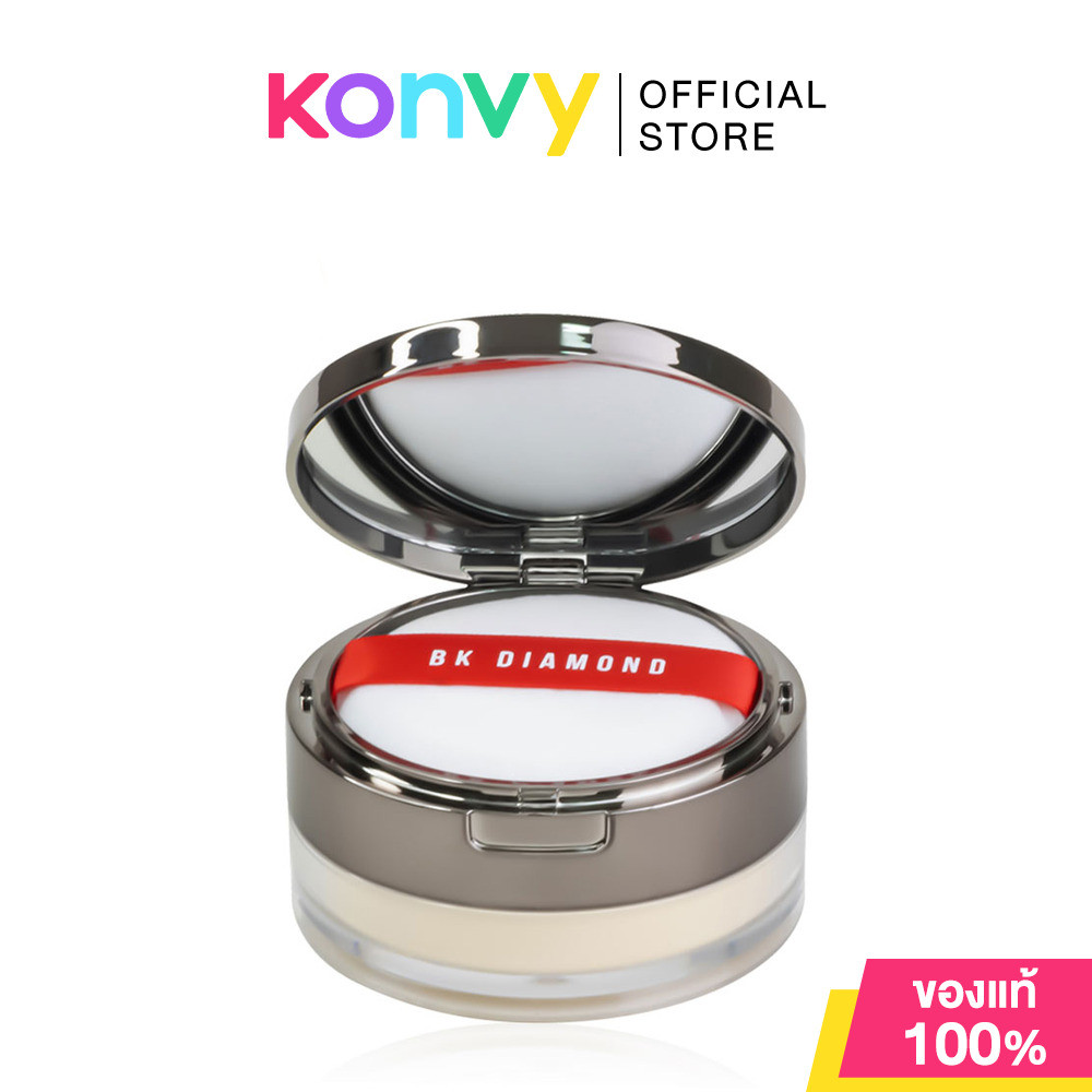 BK Acne Loose Powder 3D Diamond 12g แป้งฝุ่นสำหรับคนเป็นสิวและผิวแพ้ง่าย.