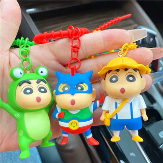 พวงกุญแจชินจัง จี้กระเป๋านักเรียน การ์ตูน Shin-chan ของขวัญวันเกิด