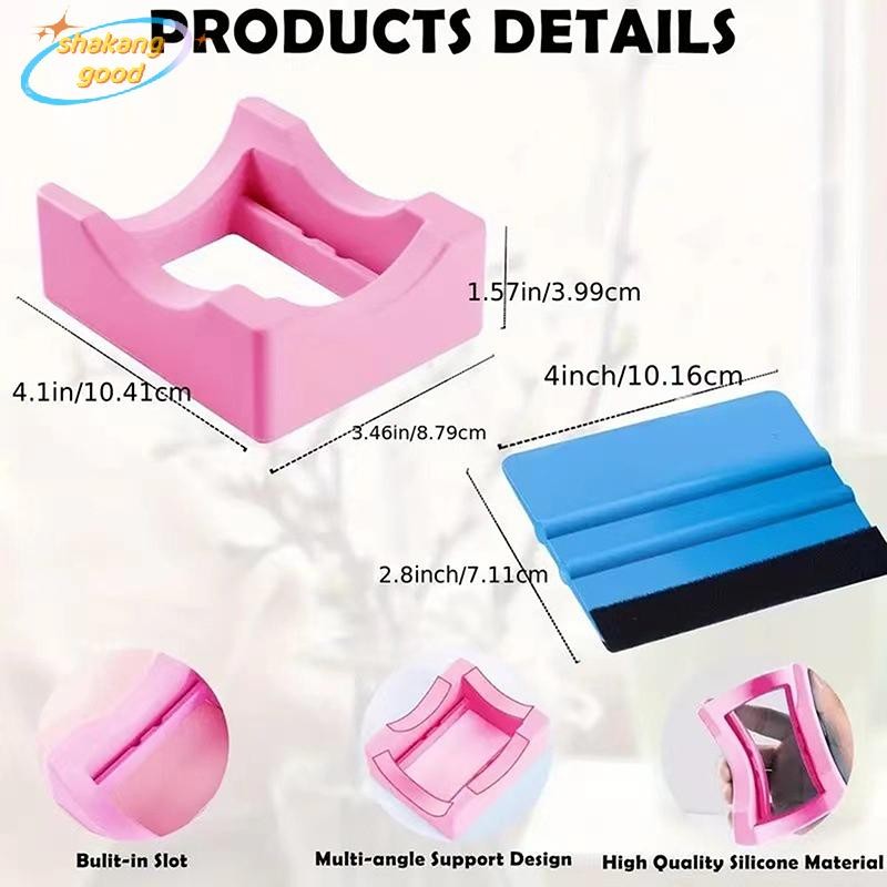 Skth Silicone Cup Cradle for Tumblers with Slot Holder for Crafts Decals for Small Tumbler SKK