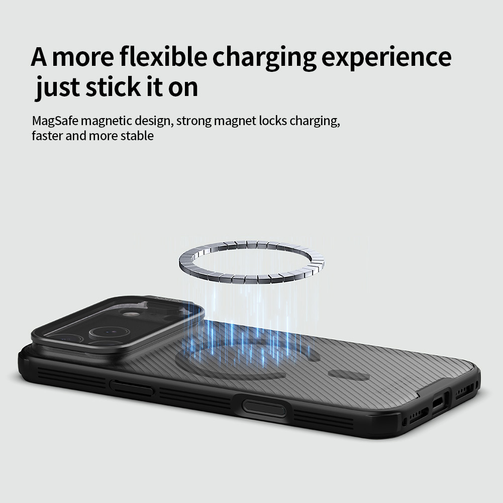 Nillkin CamShield Prop เคสแม่เหล็กสําหรับ iPhone 17 Pro Max เคสโทรศัพท์เลนส์ฝาครอบฝาครอบป้องกัน - รูปที่ 7