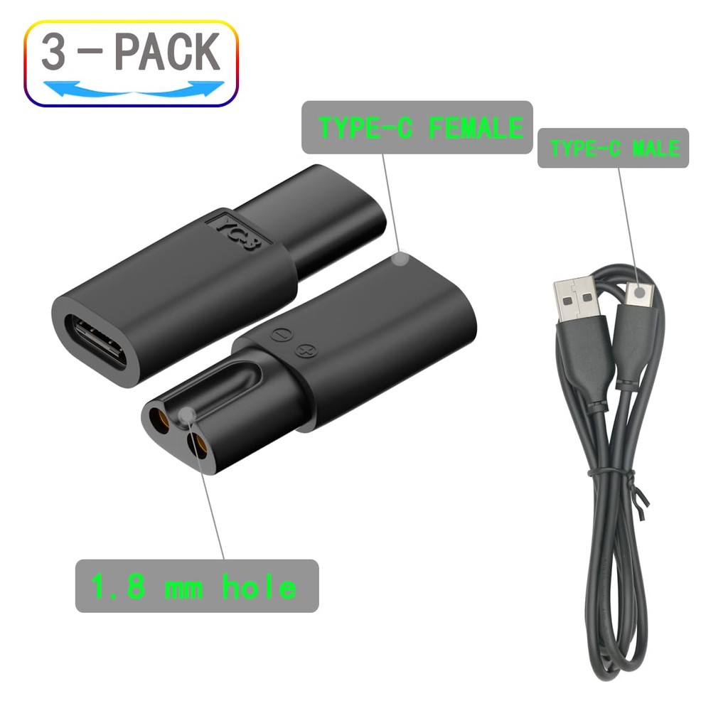 ประเภท C เครื่องโกนหนวดสําหรับ Braun Series 3//7/5/1/9 XT5 มีดโกนไฟฟ้า 3040s 340s 9385 R1FG