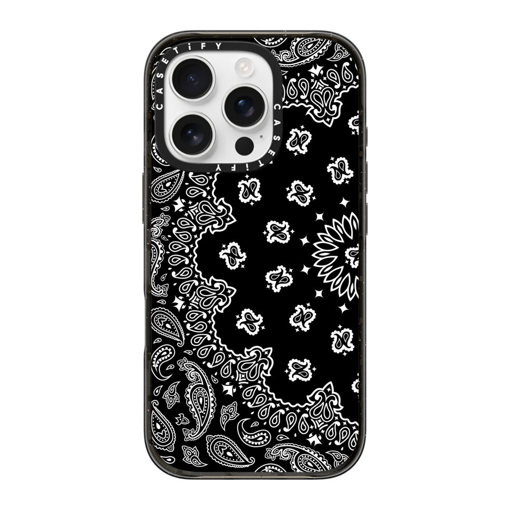 Paisley Square ผ้าเช็ดตัวรูปแบบ casetify เคสโทรศัพท์อะคริลิคเหมาะสําหรับ iPhone16ProMax ใหม่ใช้งานร่