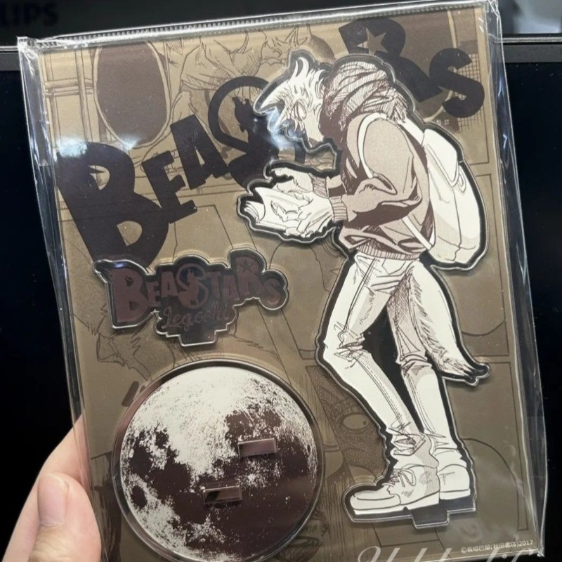 BEASTARS อะนิเมะ Action Legoshi รูปเครื่องประดับอุปกรณ์เสริมตุ๊กตาอะคริลิคประณีตของขวัญของเล่นแผ่นตก