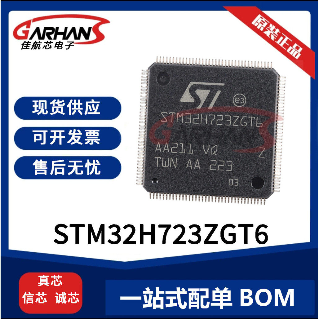 STM32H723ZGT6 ของแท้ LQFP-144 32-Bit Microcontroller MCU