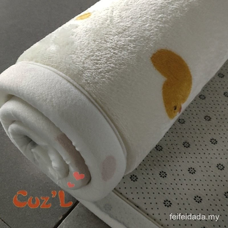 Anti-slip หนา 2.5 ซม.ปะการังกํามะหยี่พรมตะกร้าเก้าอี้เบาะเต็นท์เบาะห้องนอนห้องนั่งเล่นพรมเด็ก Anti-d