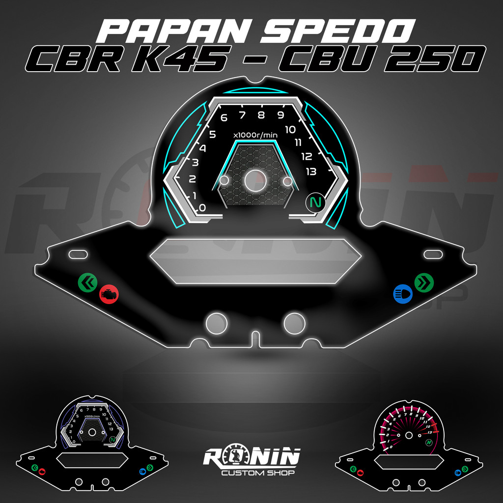 บอร์ด SPIDO แบบกําหนดเอง SPEEDOMETER PANEL SPEEDOMETER บอร์ด CBR K45 CBR CBU 250 CBR 150 เก่า