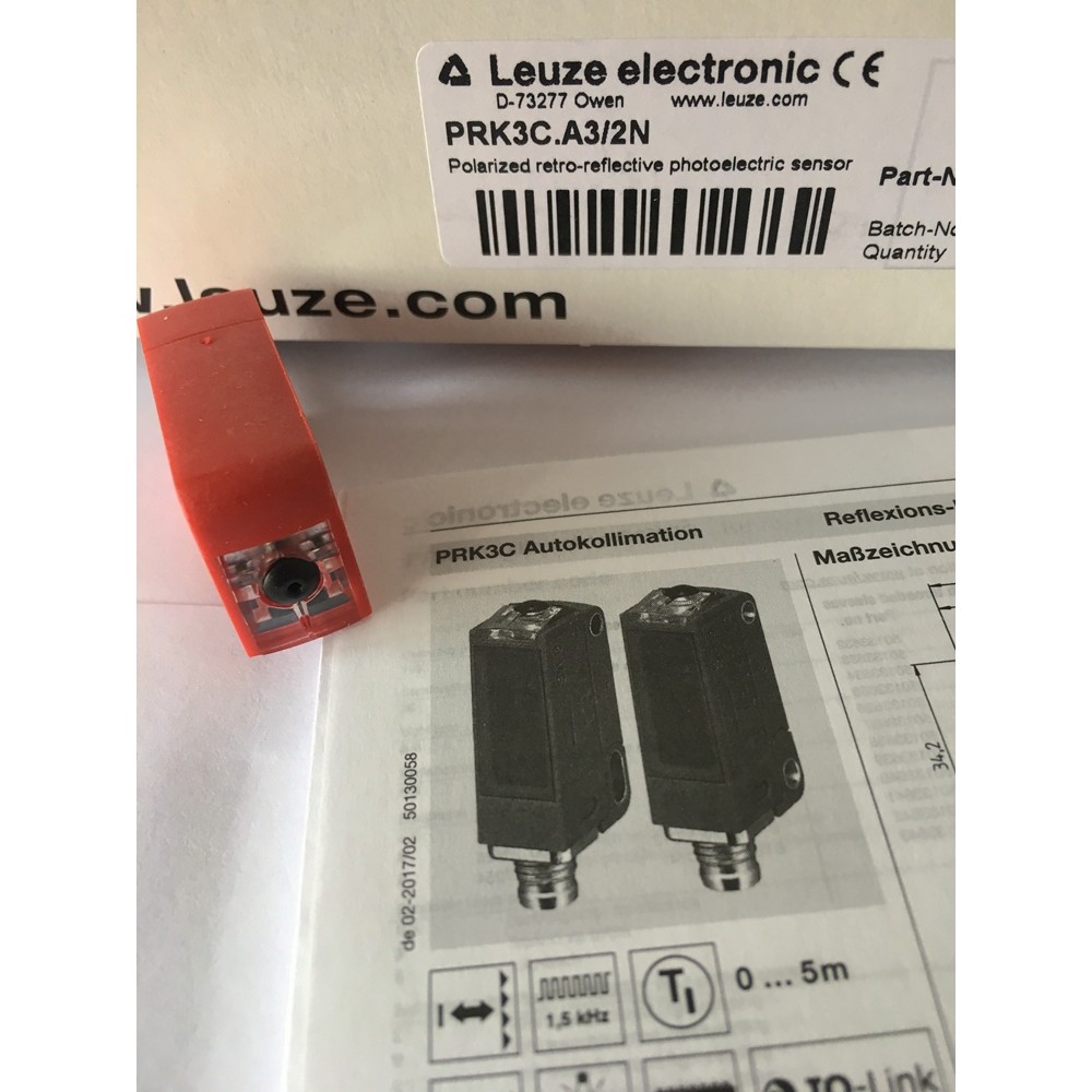 เยอรมันแรงงาน Easy Test LEUZE สวิตช์ตาแมว PRK3C.A3/2N PRK 3B/6.22 PRK3C.T3/2N