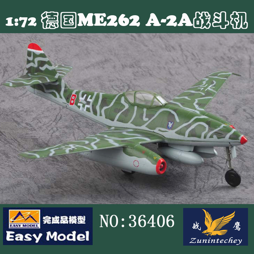 [จัดส่งฟรีกว่า] 36406 EASY MODEL 1/72 ผลิตภัณฑ์สําเร็จรูปรุ่น Germany Me262 Fighter