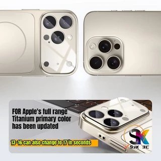 ใหม่สําหรับ iPhone 13 14 15 16 17 Pro Max เปลี่ยนเป็น 17 Pro Max เคสโทรศัพท์แทนที่ 17 AIR ปลอกพรีเมี่ยม PC + matte Glass กลับแม่เหล็กกันกระแทกป้องกันกรณี