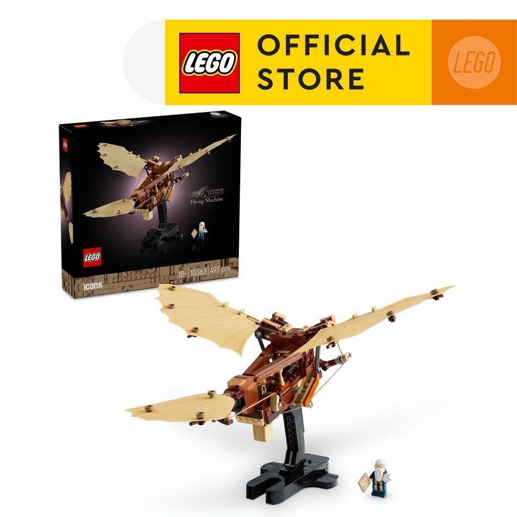 LEGO Icons 10363 เครื่องบินของ Leonardo da Vinci 493 ชิ้น