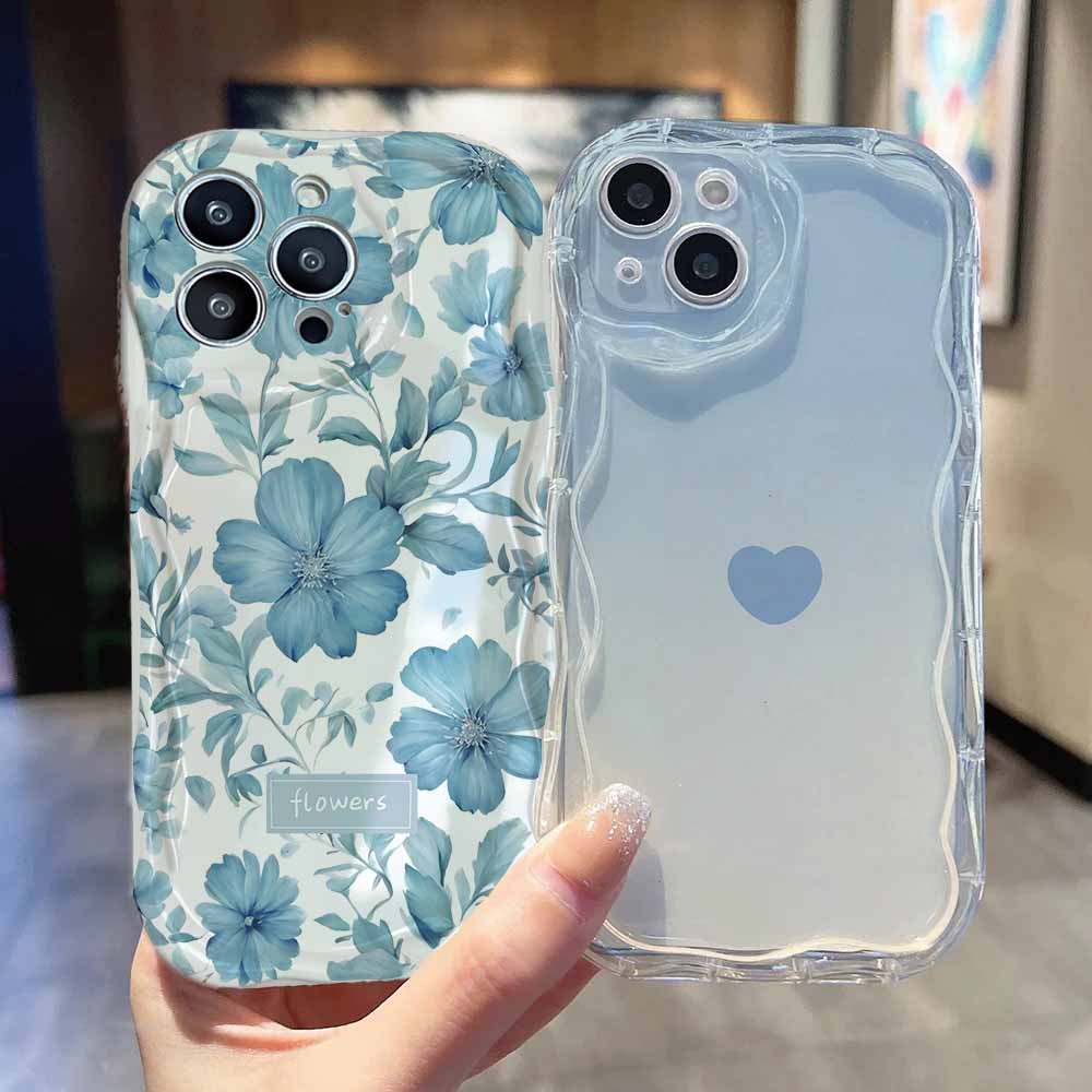 สําหรับ VIVO V50 Lite 5G Y04 V40 PRO Y29 Y39 Y03 Y18 Y36 5G Y02S IQZ 10 ฝาครอบซิลิโคนดอกไม้สีชมพูหัว