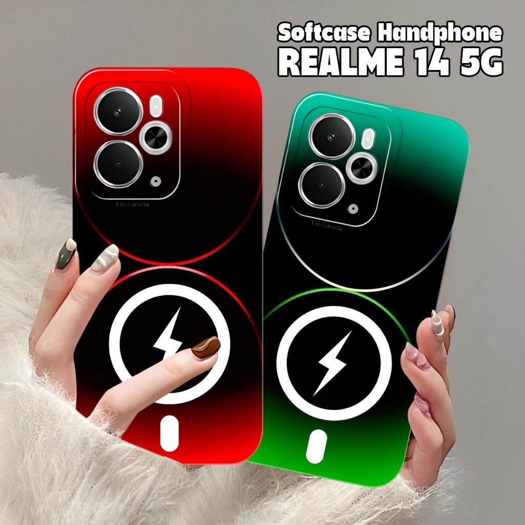 เคส HP REALME 14 5G 2025 / REALME 14T / REALME 11 / 12 / 12 PLUS / 13 - เคส Apple Logo Motif - Realm