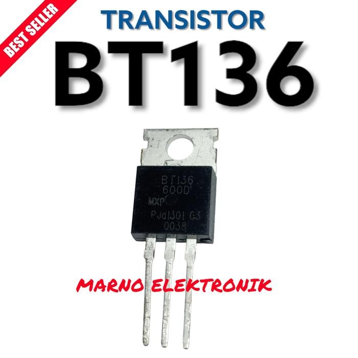 ทรานซิสเตอร์ TR BT136 BT 136 BT-136 ORIGINAL Mamu