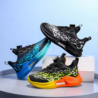 รองเท้ากีฬาเด็กชาย สไตล์ใหม่ สำหรับเล่นกลางแจ้ง กันลื่น กันก…