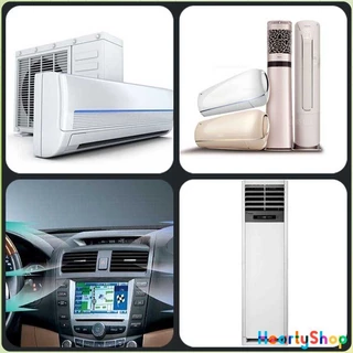 HeartyShop โฟมล้างแอร์ สเปรย์ล้างแอร์ ทำความสะอาด ล้างแผงคอยล์ Air conditioner cleaning spray