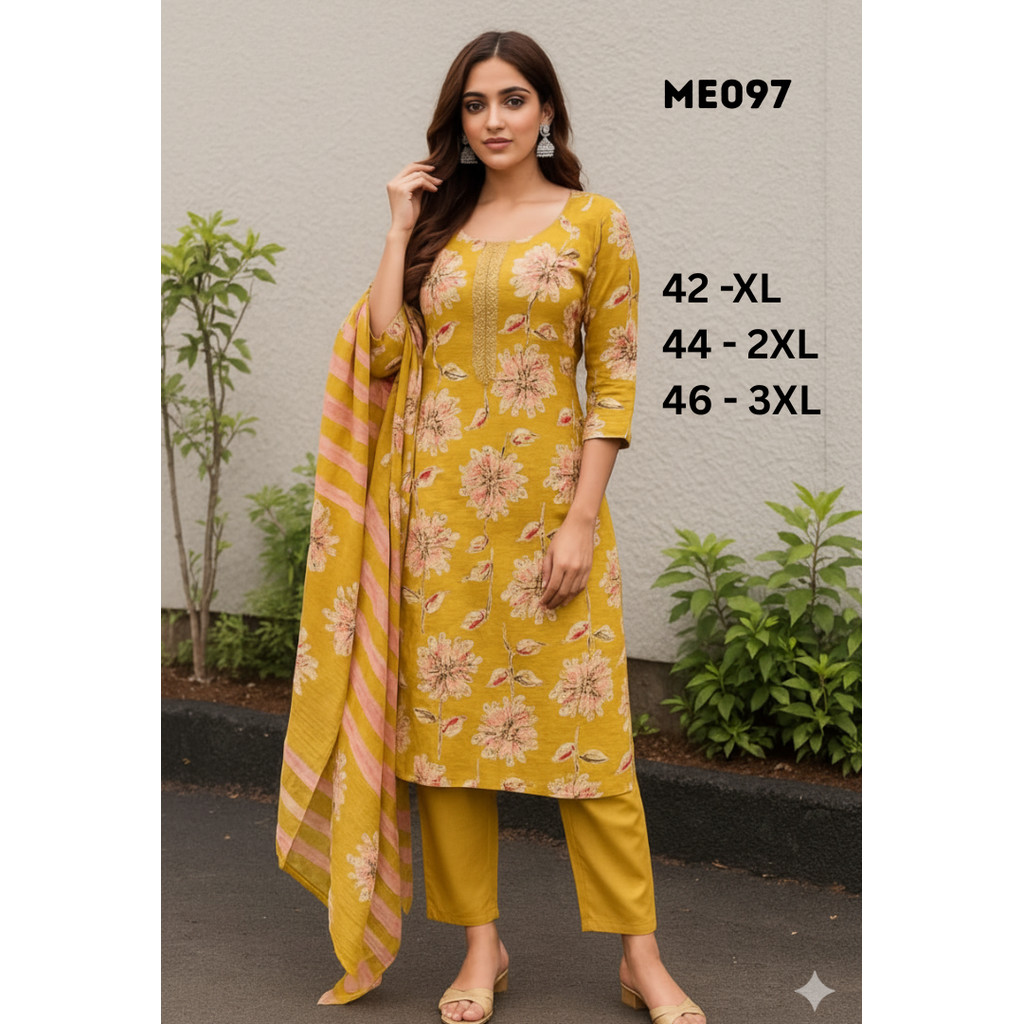 Mul Cotton Punjabi Suit ME Series