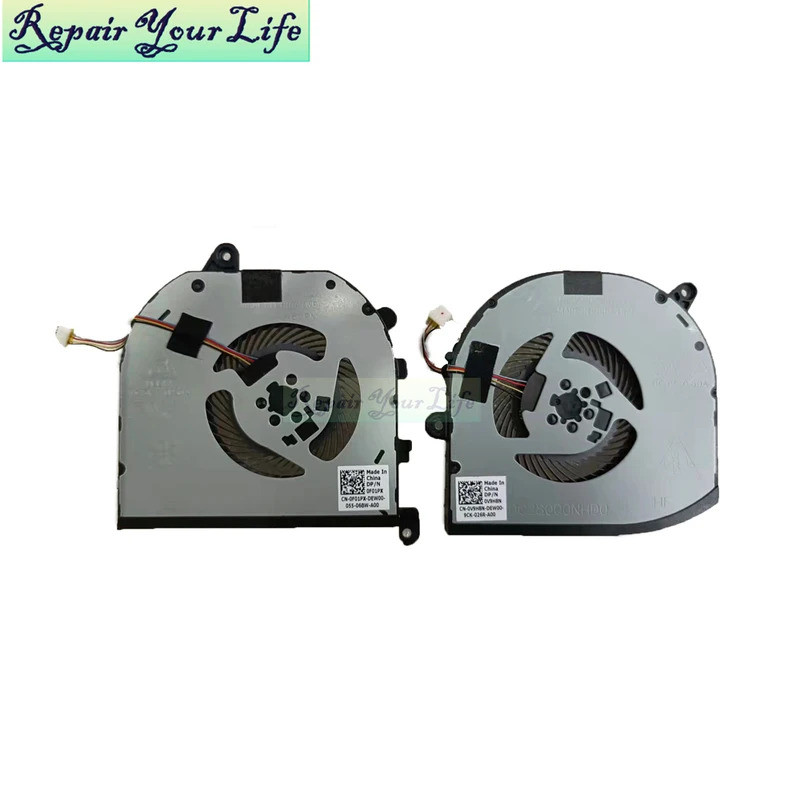 ใหม่ CPU GPU พัดลมระบายความร้อนสําหรับ Dell XPS 15 9570 7590 Precision 5540 V9H8N F01PX แล็ปท็อป Coo