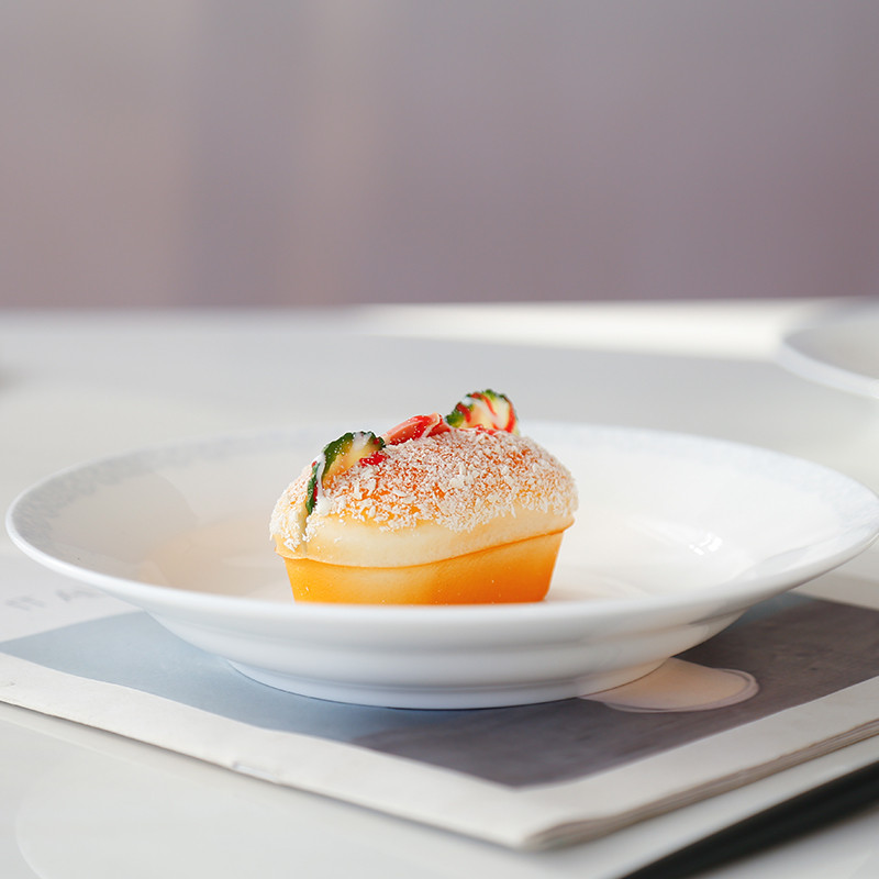 Reona/REONE ชุดจานในครัวเรือนจานจีนของขวัญเซรามิค High-End Bone China ชุดอาหาร