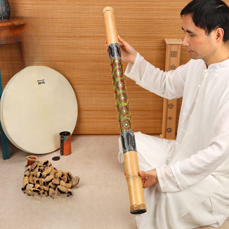 ​​☽☾ไม้เทียมฝนTerre ☾ Rain Stick ☽ เสียงฝนจำลอง-กระแสน้ำ ASMR-ความเครียด เสียงบำบัด-โยคะ ชุดศิลปิน​​