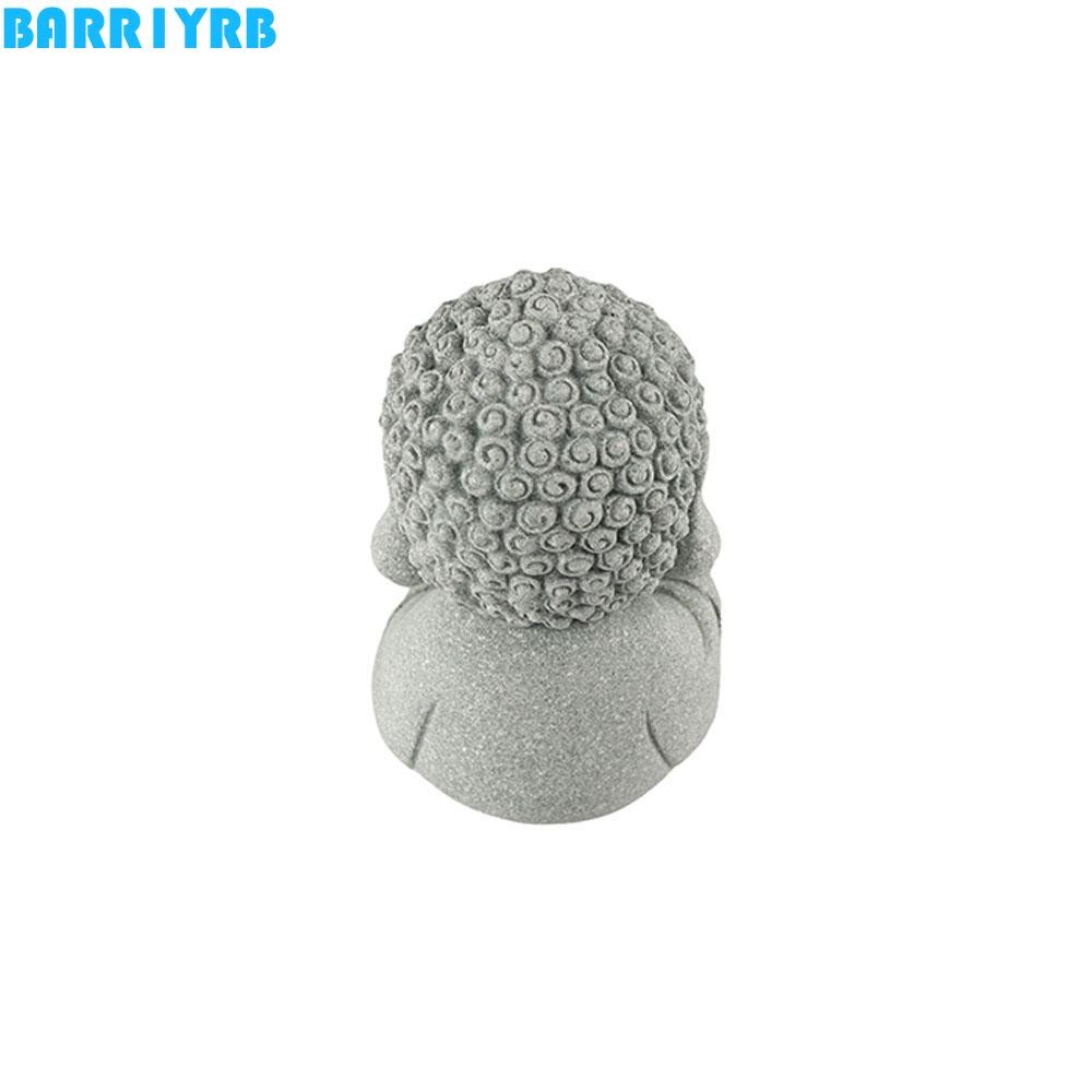 BARR1YRB Sandstone พระพุทธรูป,นั่งท่าทาง Sleepinging Buddha พุทธFigurine เครื่องประดับ, Creative Green Sandstone Zen วัฒนธรรมตะวันออกพระพุทธรูป Zen เครื่องประดับในร่ม