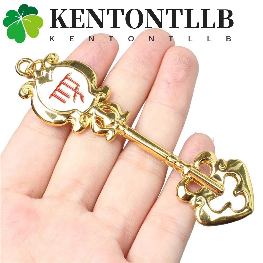 KENTONTLLB Fairy Tail อะนิเมะอัญเชิญคีย์นักมายากลของขวัญพวงกุญแจ