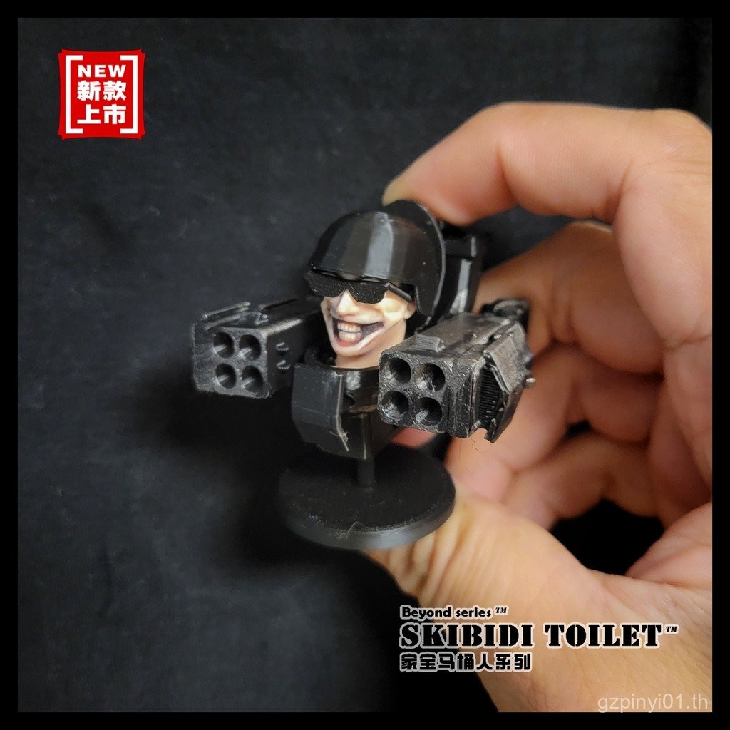 ห้องน้ํา Man Warrior/Monitor Warrior Missile Toilet Man Warrior Figure DD34