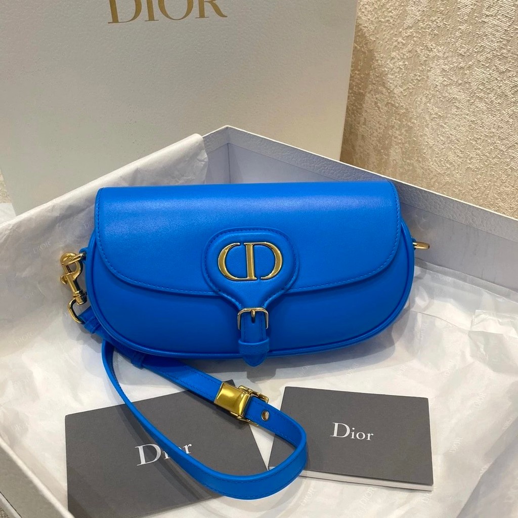 Dior Bobby Est-West 숄더백สำหรับคุณหญิง พวงมาลัยCD ขนาด21*12ซม.