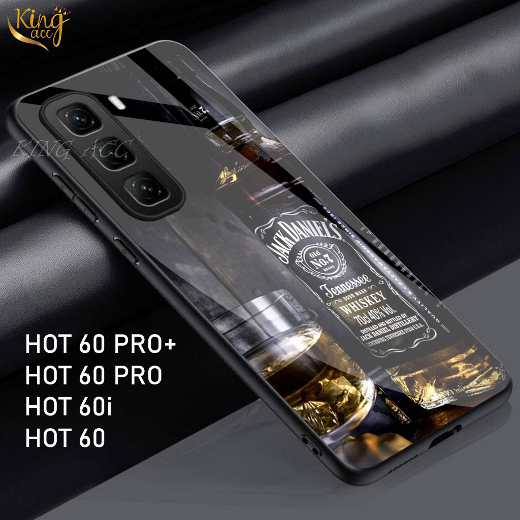 Softcase Glass Glossy สําหรับ Infinix Hot 60 pro+ 60i 2025 - Casing Hp Infinix Hot 60 Pro + 60i - K0