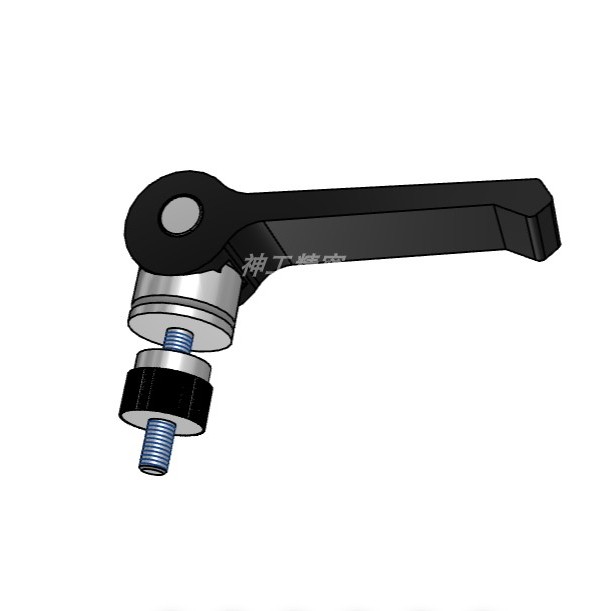 Quick Handle ตําแหน่งแน่นปรับตําแหน่งประเภท CLCK5/6/830/40/50/60-B HAG01-M5/M6/M8