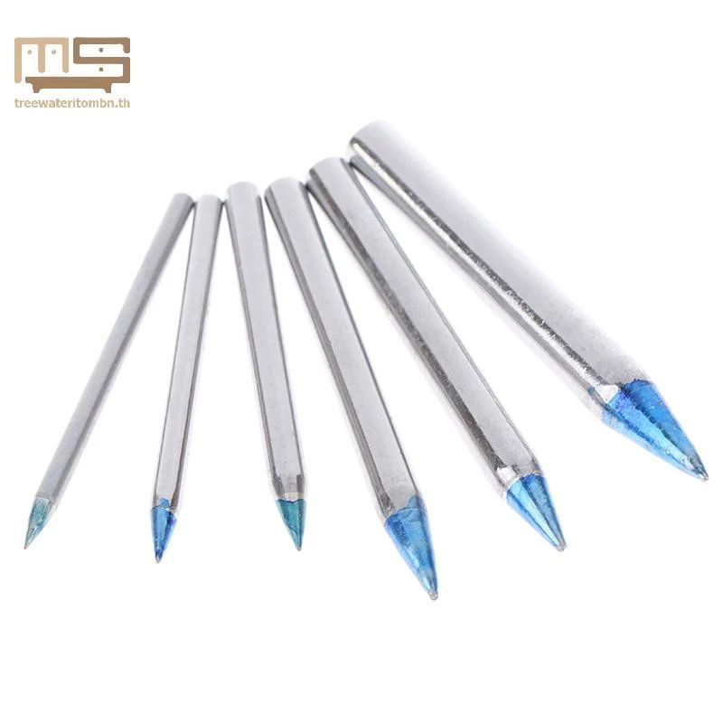 Tt หัวแร้งเคล็ดลับ Blue Pointed เคล็ดลับเชื่อม 30/40/60/80/100/150W ความร้อนภายนอกบัดกรีเหล็กตะกั่วสถานี Solder เครื่องมือ mbn