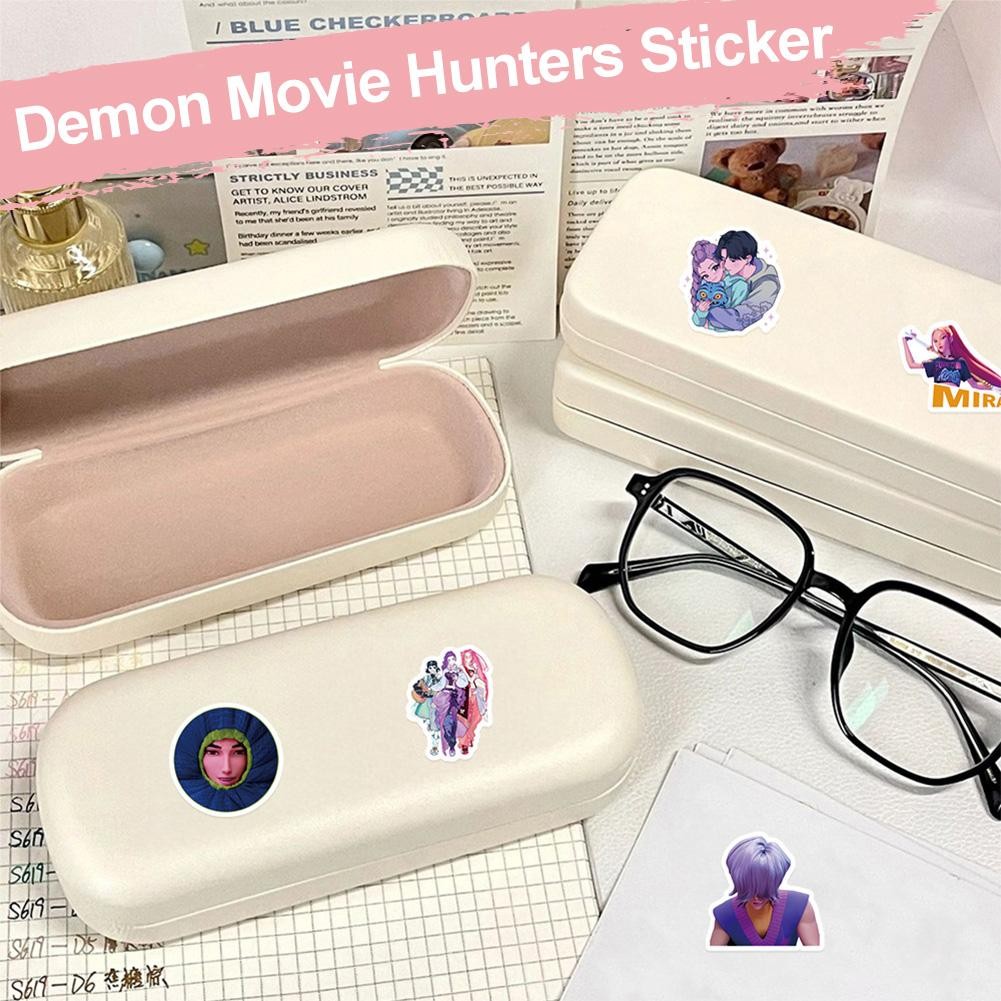 KPop Demon Hunters สติกเกอร์ Rumi Mira Zoeey สติ๊กเกอร์กันน้ําไวนิล O0V6