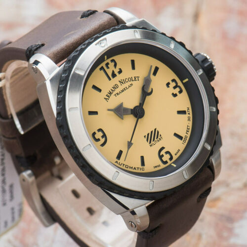 Ameda S05-3 Swiss Automatic Mechanical Luminous เข็มขัดกีฬากันน้ํานาฬิกาผู้ชาย A713PGN-KN