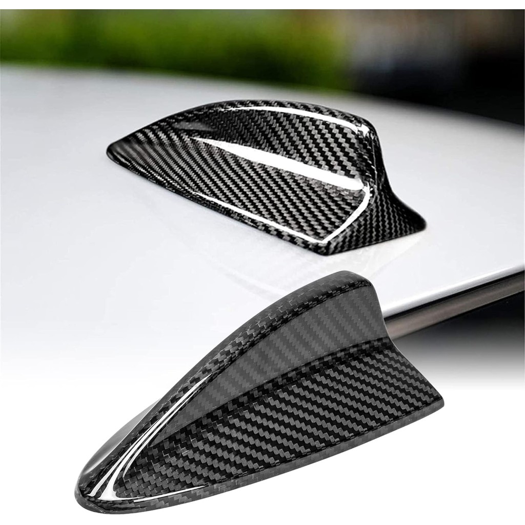 AeroBon แห้งคาร์บอนไฟเบอร์ Shark Fin เสาอากาศใช้งานร่วมกับ 2007–2013 BMW 1 Series E82 Coupe, 2006–20