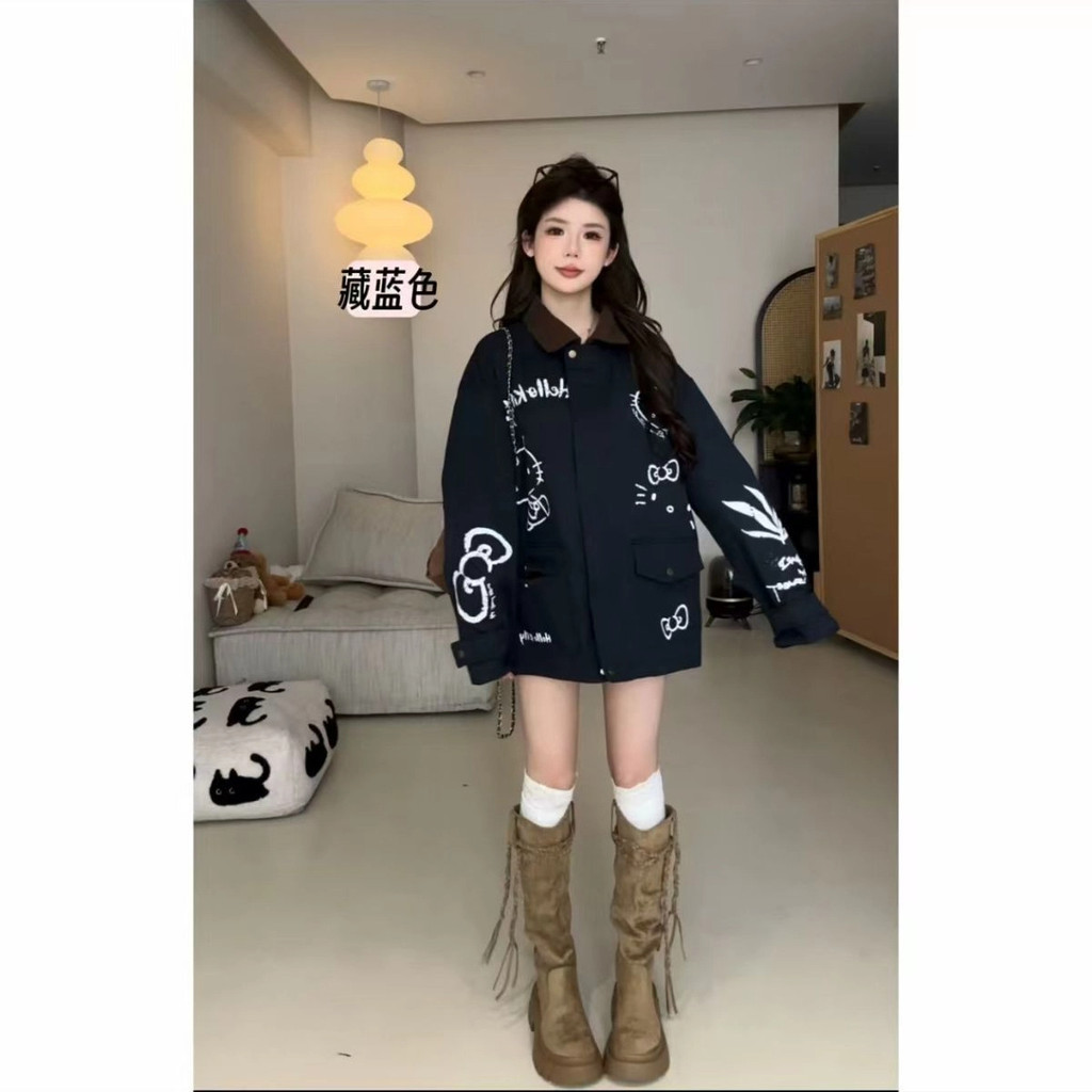 เสื้อโค้ทสไตล์ย้อนยุคฝรั่งเศส สวมใส่ง่ายและเหมาะสมสำหรับชีวิตประจำวัน - รูปที่ 6