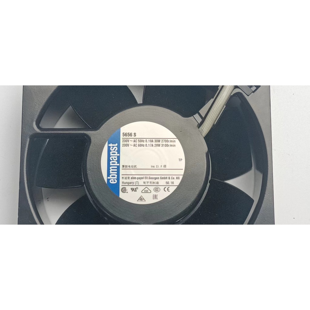 5656S/5656SU/5606S Original EBMPAPST โลหะทั้งหมดนําเข้าพัดลม 13538 115V/230V