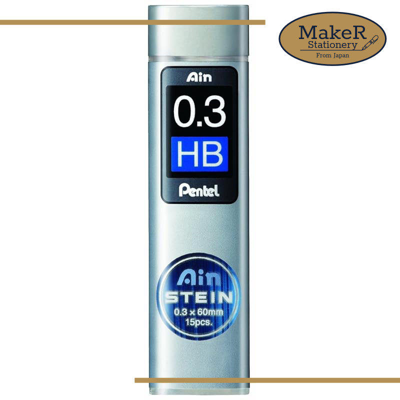 Pentel Ain Stein Pencil Lead C273 HB 0.3mm/ From Japan
