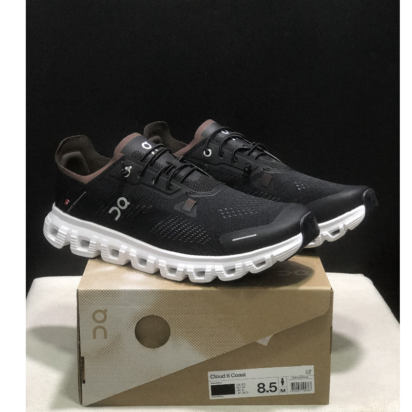 On Cloud 6 Coast 2025 รองเท้าวิ่งลําลองเบาะสําหรับบุรุษและสตรี W47N