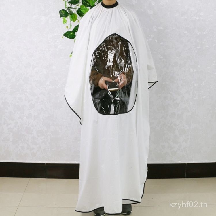 ราคาที่น่าตื่นตาตื่นตาตื่นใจภาพทําผมพลาสติกใสเล่นได้โทรศัพท์มือถือขนาดใหญ่พิเศษตัดผมผ้ากันน้ําไม่ติด