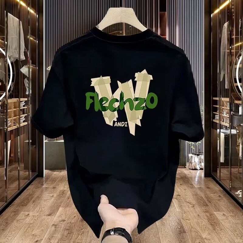 COD 2025P12 (Combed Cotton) C-851 Black/White/Sizes S-5XL New23 Q3NX