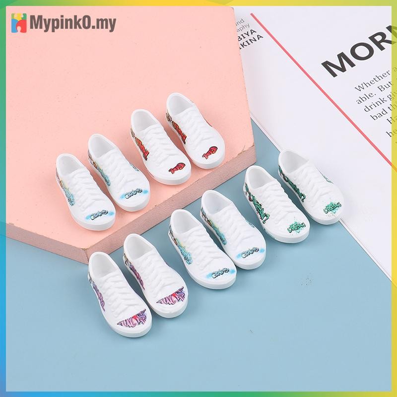 Mypink Finger Toy Shoes Mini Skateboard Shoes Sports Shoes Finger Scooter Kids Toy MY